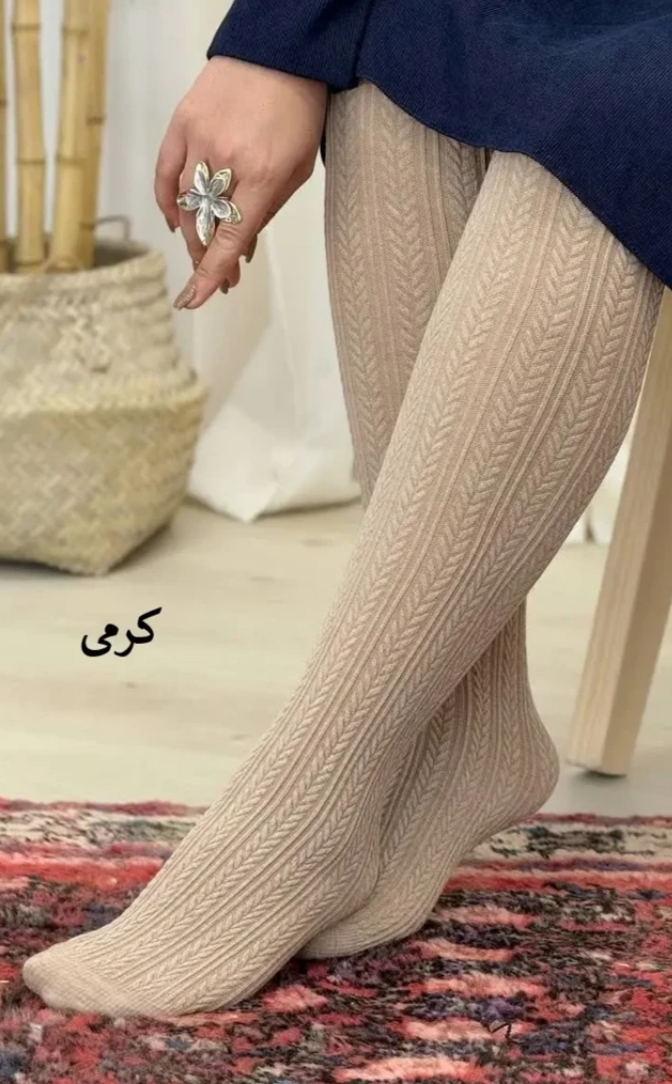 جوراب شلواری پنتی گرم بالا فری سایز از ۱۰ سال تا ۲۴ سال